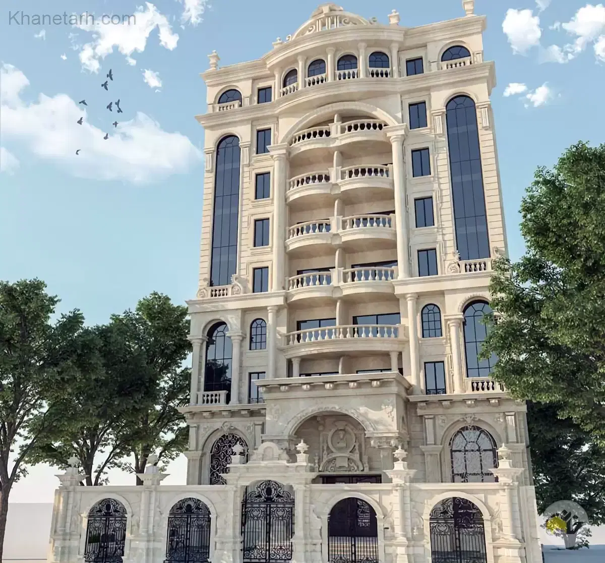 ساختمان یکجا در آبرسان