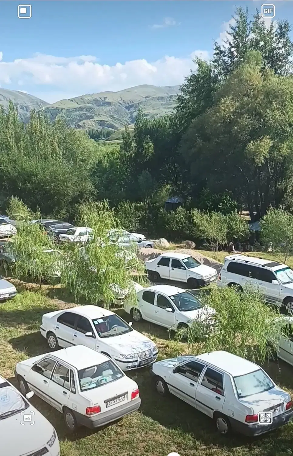 باغ گردش گری وکشاورزی در مشگین شهر روستای آلوج