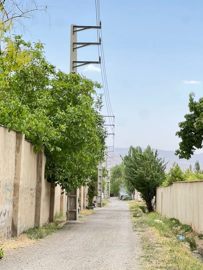 فروش باغ باغچه زمین متراژ دلخواه بدون آکس جابان