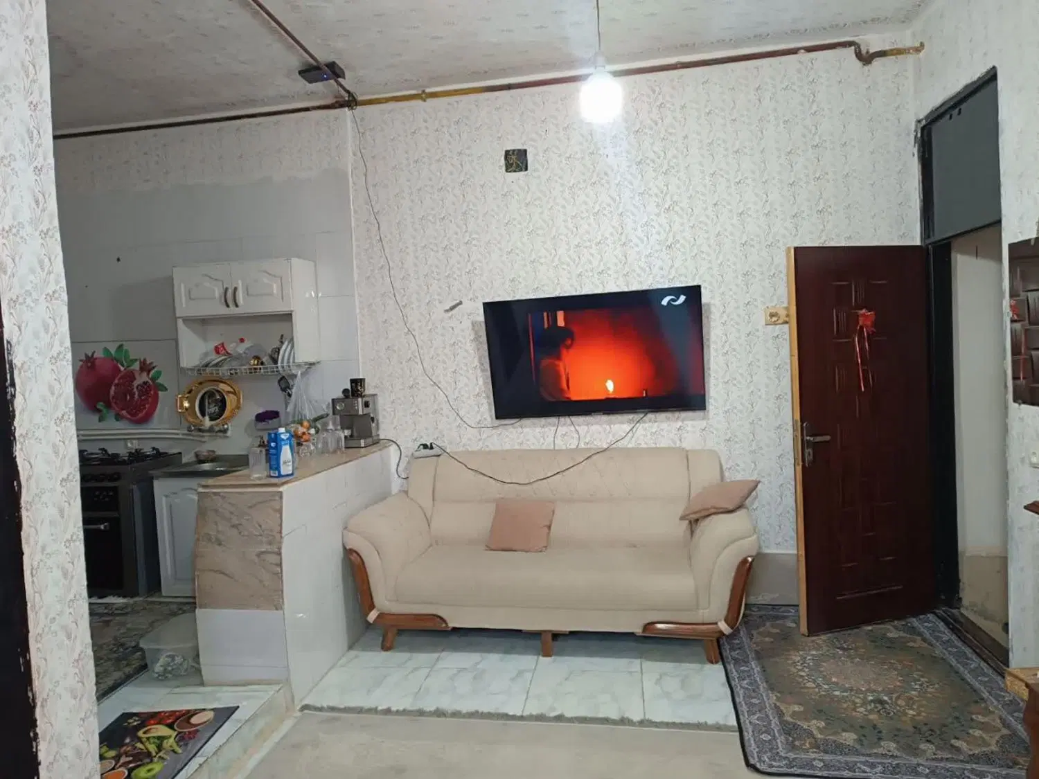 آپارتمان همکف ۵۰ متری یک خوابه میدان معلم