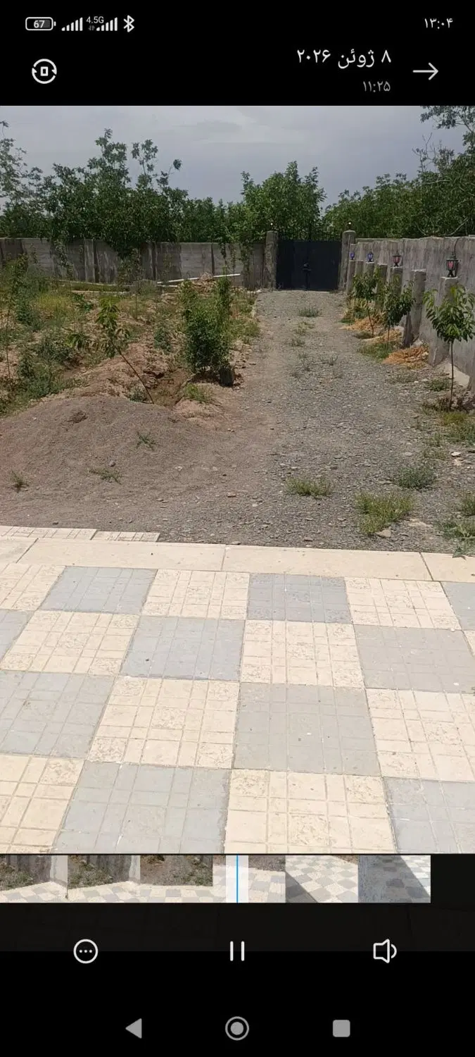 باب ویلای استخر دار