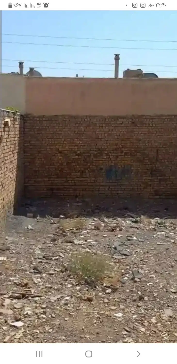 زمین ۲۰۰ متر کوی جهاد