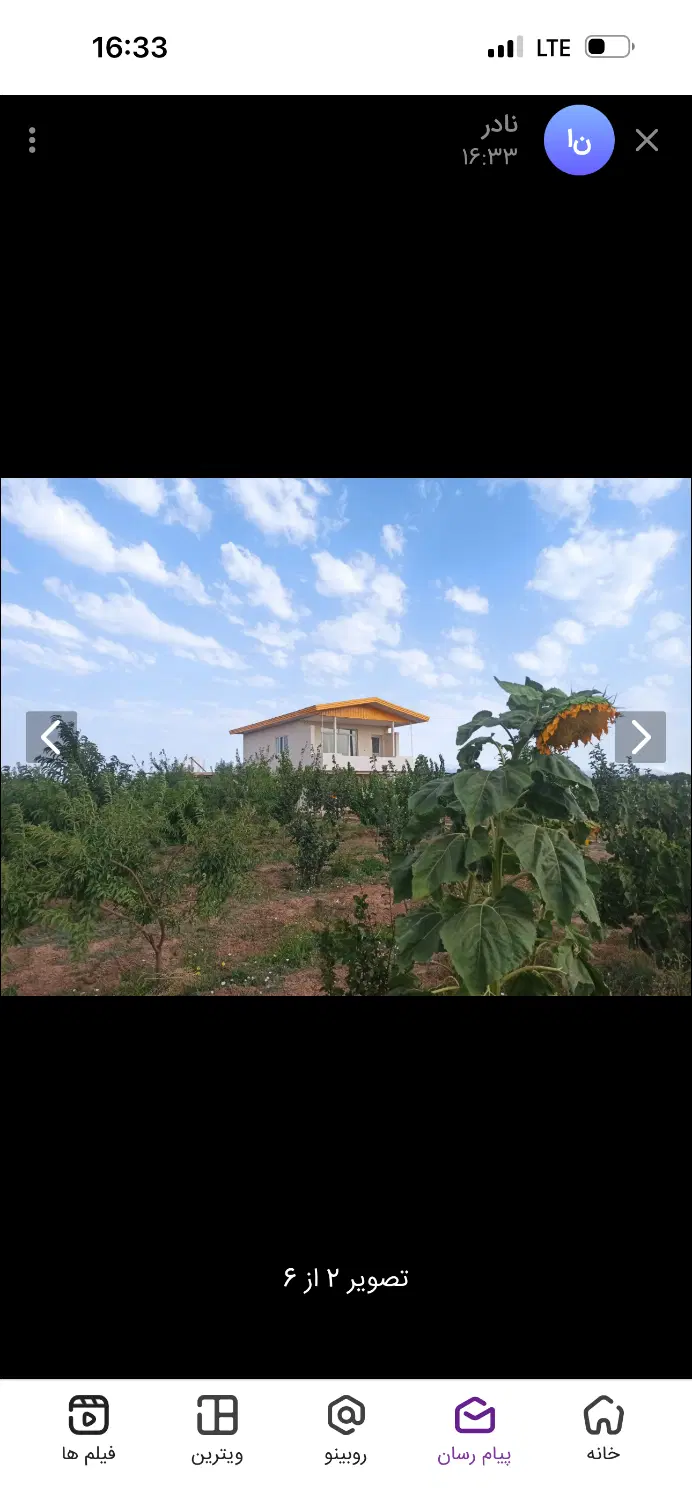باغ داربستی مساحت ۲۰هزار متر