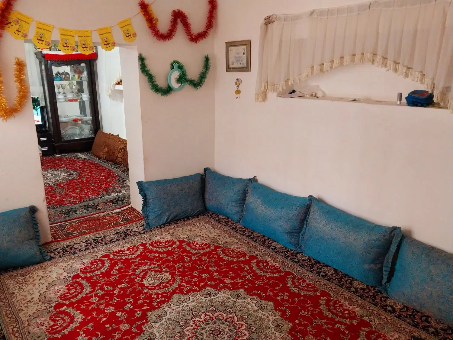 خانه کلنگی قابل استفاده و بازسازی شده گرمدره