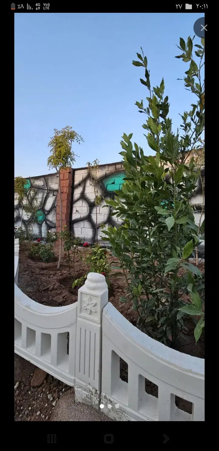 باغچه در نزدیکی تهران
