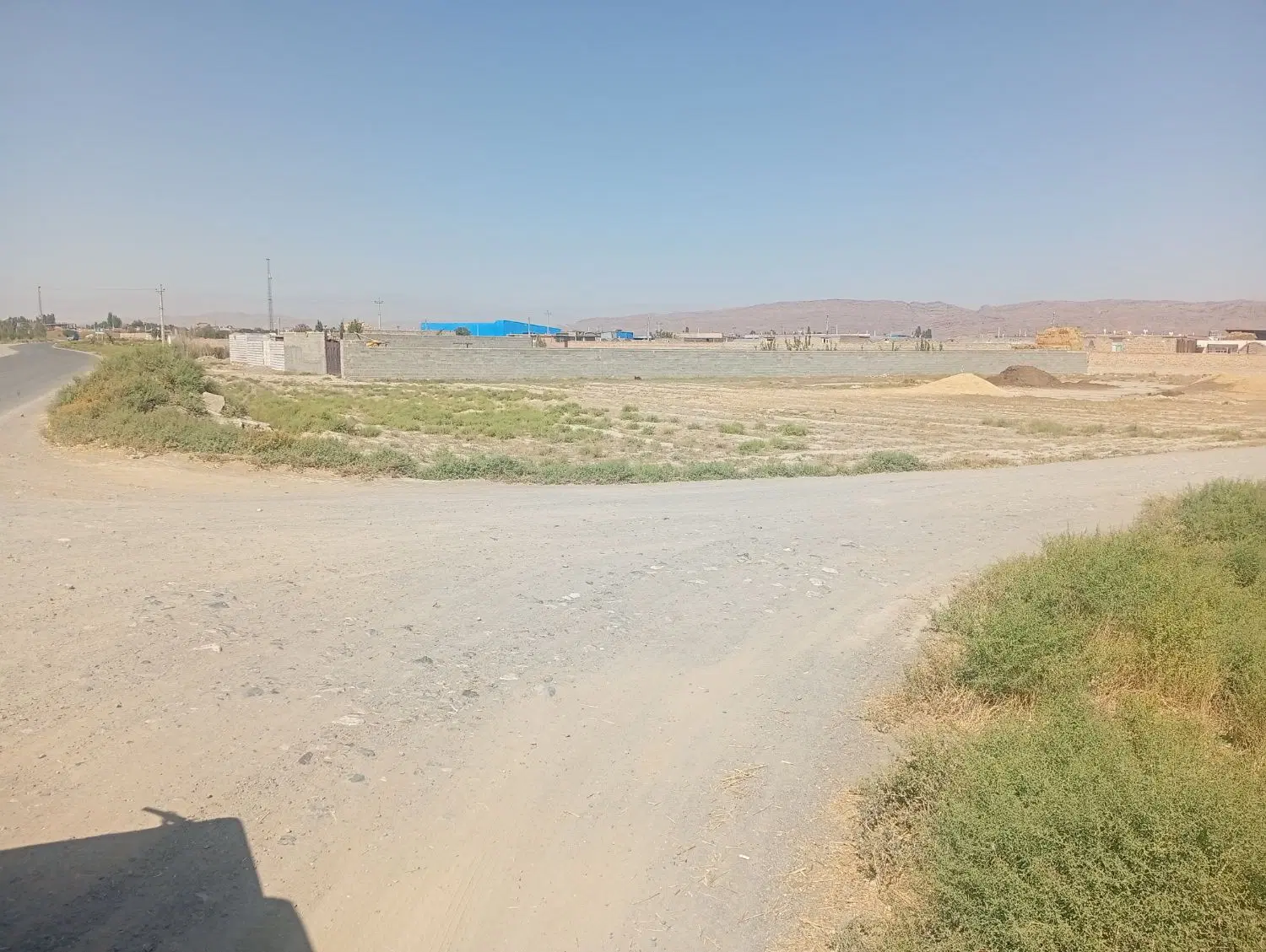 زمین برای ساخت ساز در محدوده روستایی به متراژ ۱۱۲۰