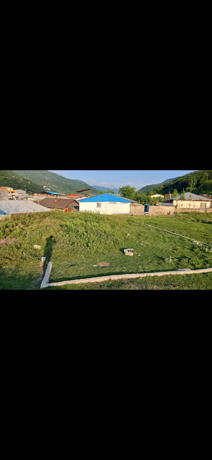 زمین ۳۴۵ متری سنددار با ویوی جنگل در سوادکوه زیراب