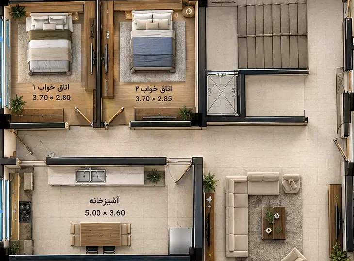 سه واحده شهرک برق