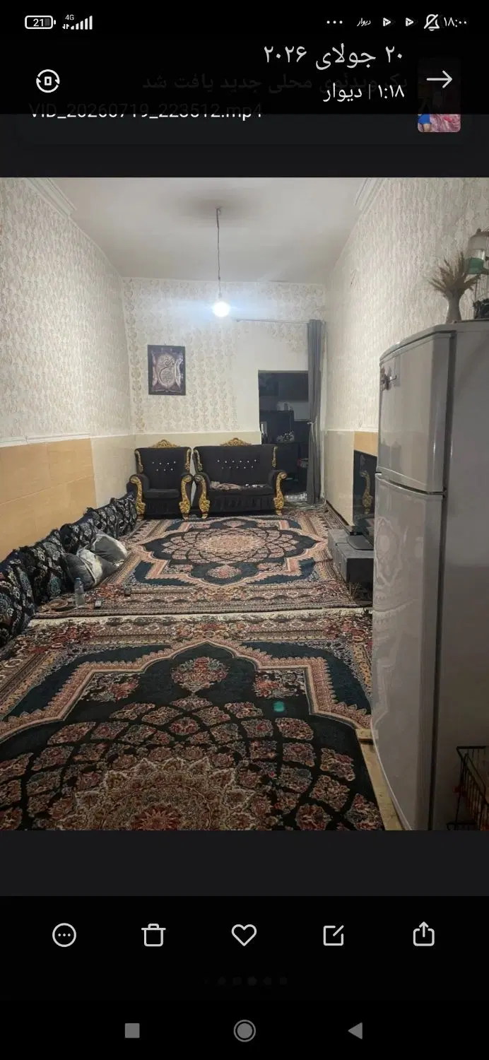 خانه ویلایی برای دوخانوارم مناسب است باحیاط مشترک