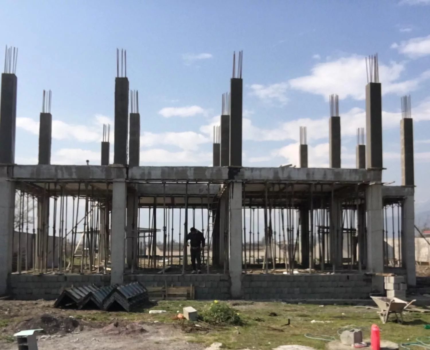 پیمانکاری --آرماتور بندی- مشارکت در ساخت-