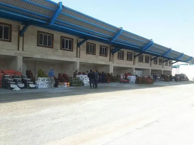 حجره ۱۶۰ متری میدان میوه و تره بار در پاکدشت