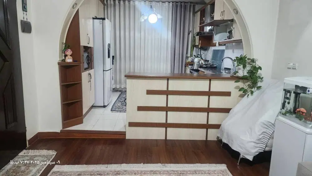 ۶۴متردوخوابه باپارکینگ