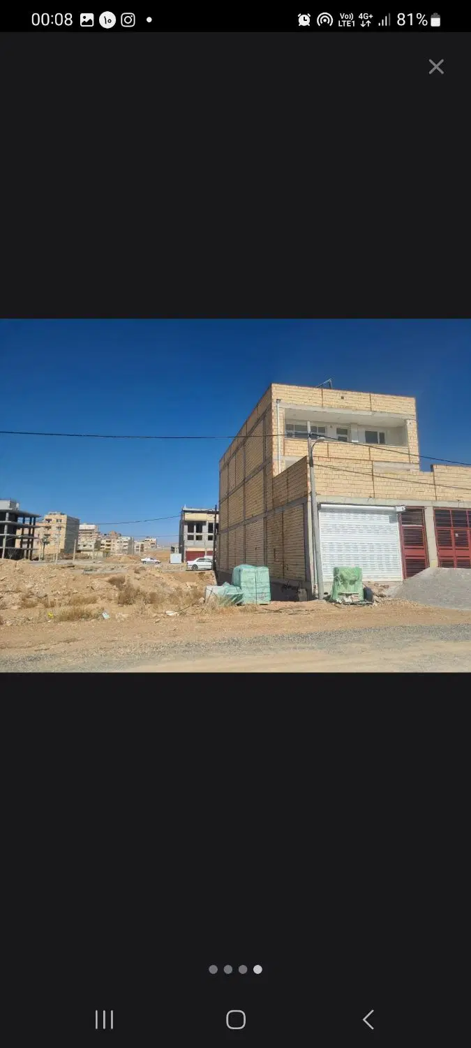 زمین دو کله پلاک دوم بلوار سفیر امید