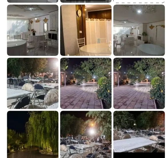 اجاره باغ ویلا جهت مراسمات عروسی و....