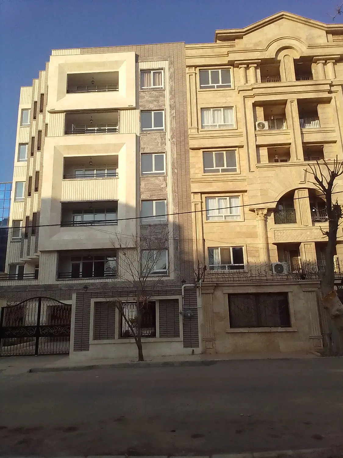 ۱۳۱ متری نوساز.شمالی رو به نما.۳خواب.گلشهر قلندری