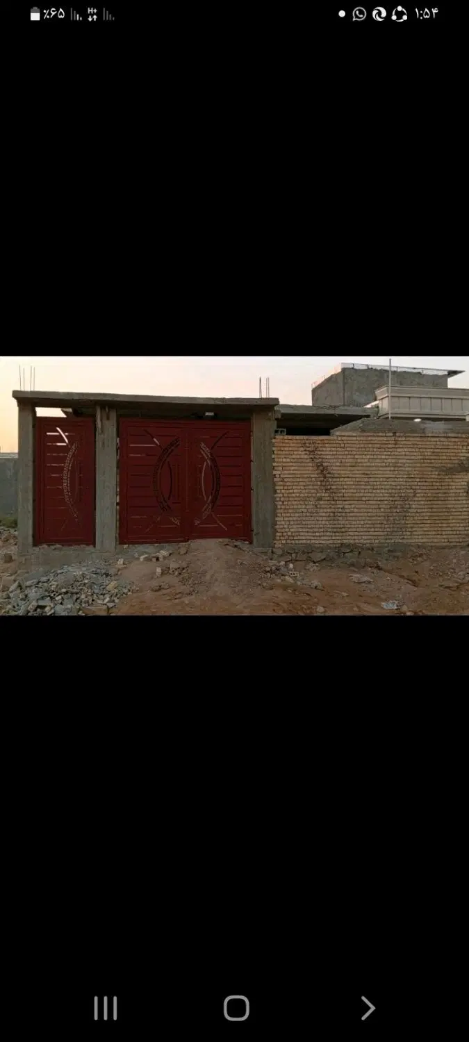 خانه نیمه کاره محله امید