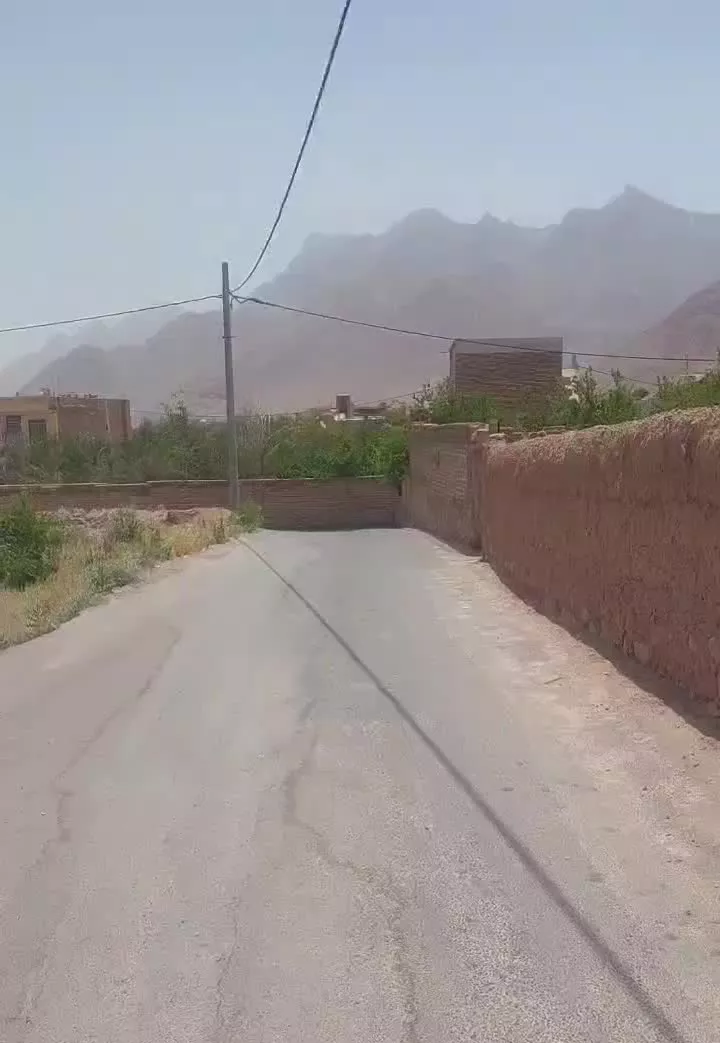 فروش زمین در بهترین جای خوش اب و هوای تفت