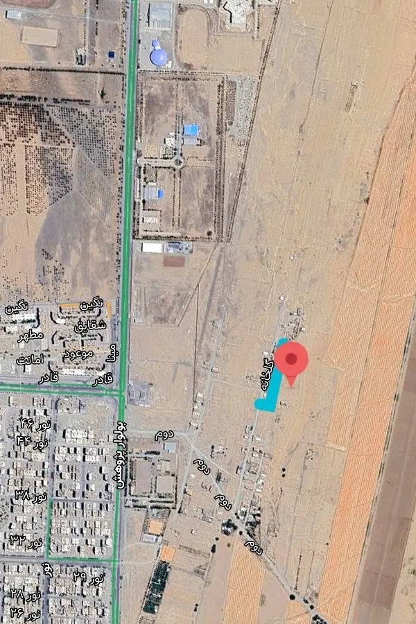 زمین نور شرقی شهرک کردها