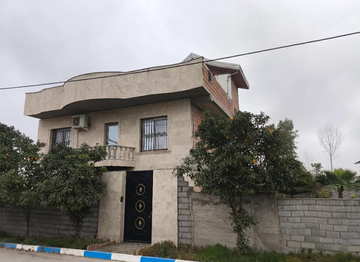 ویلا دو طبقه 550 متری با ۲۵ متر بر در مازندران