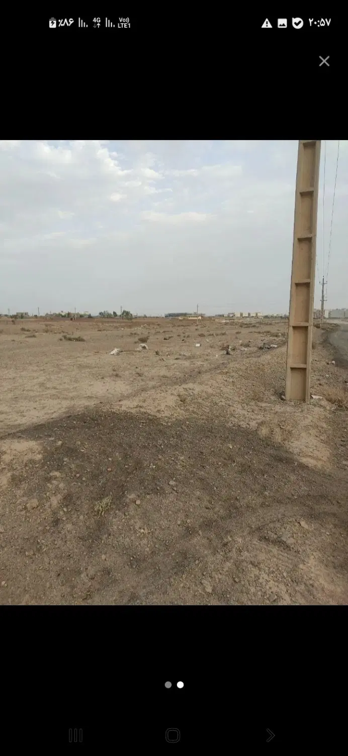 زمین فروشی پشت میدان سردارشهید  سلیمانی