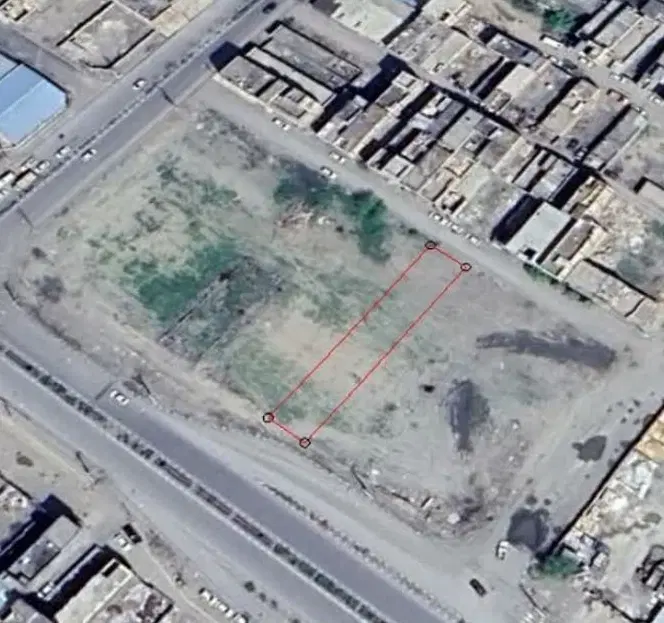 زمین  درکشاورز