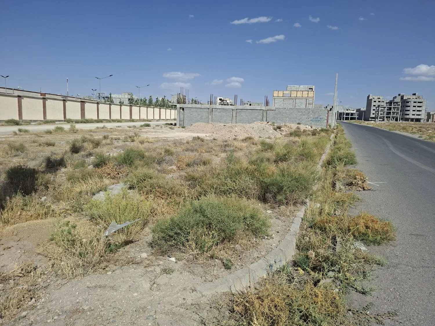 قطعه مسکونی دوکله