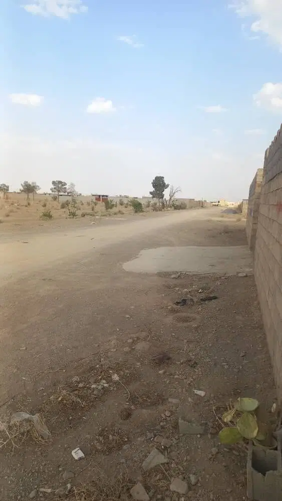 زمین باغ چهاردیواری
