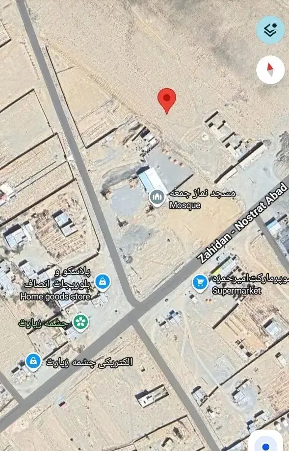 زمین خانه باغ