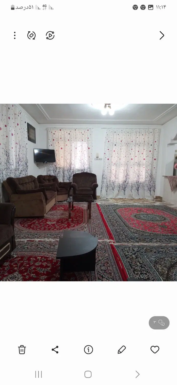 ویلا سه خواب جنگی بغل رودخانه