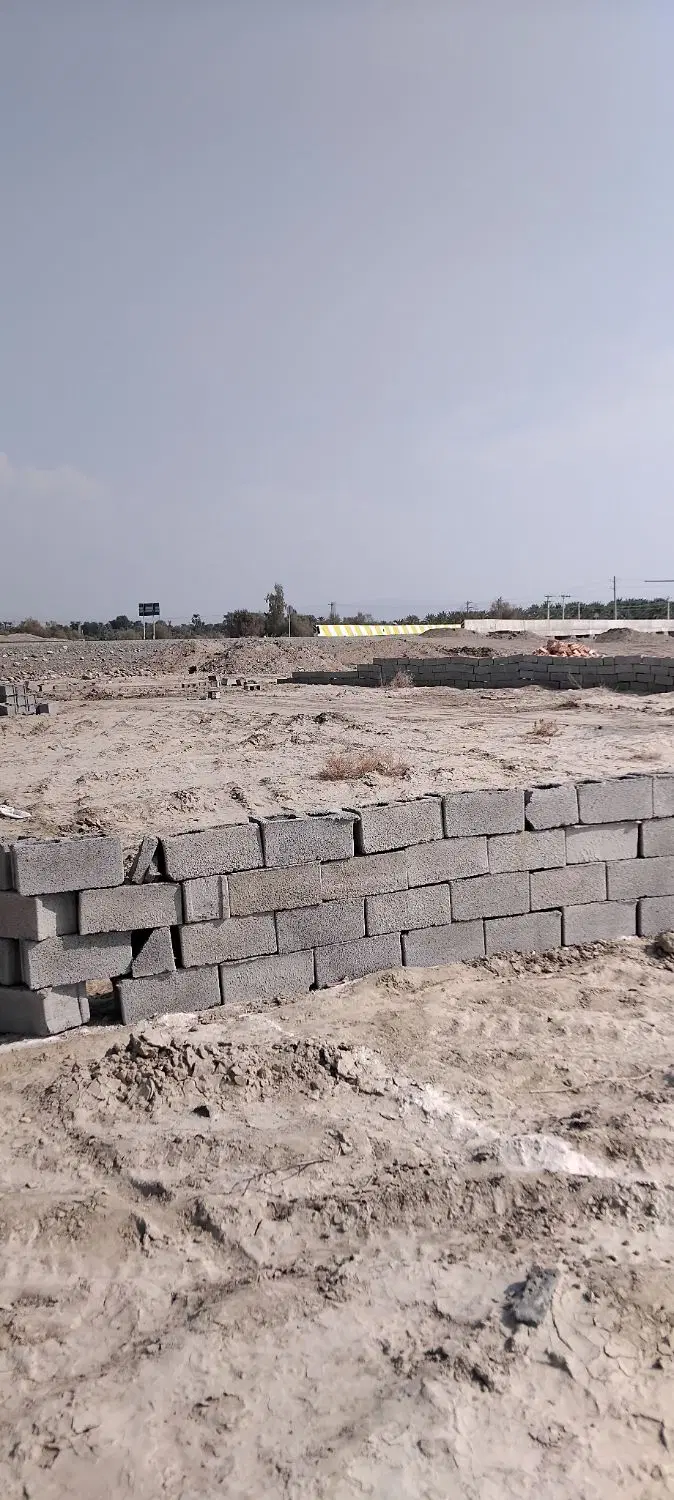 زمین فروشی برجاده جدید چابهار پشت پمپ بنزین