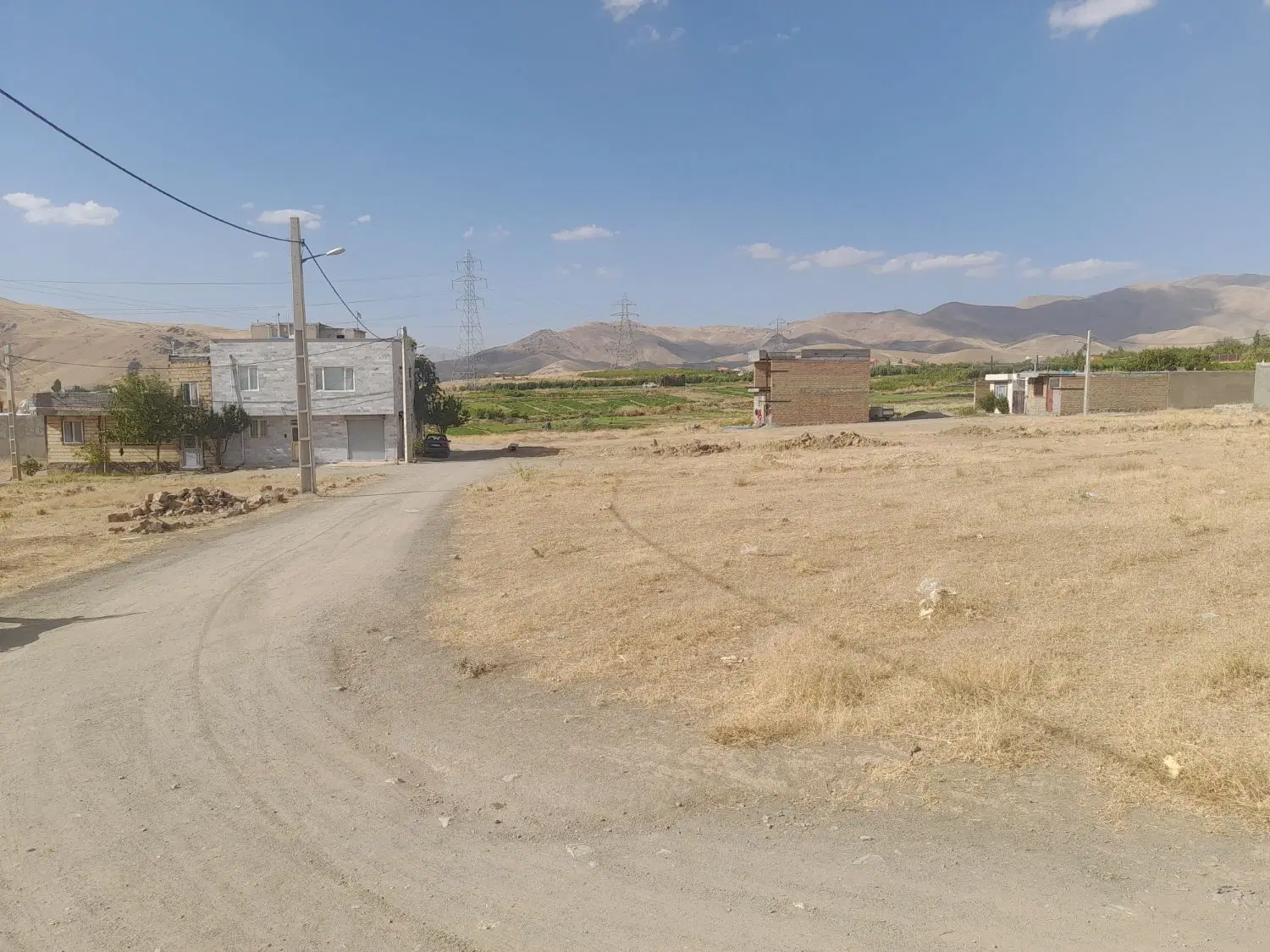 زمین ۱۰۰مترنایسر کوچه بالاتر اغوان ۸