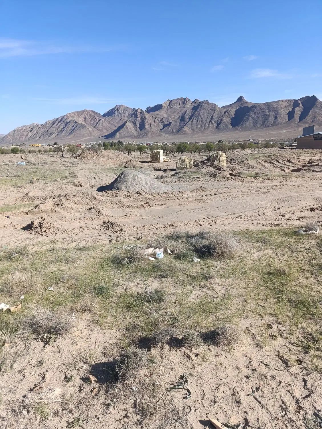 زمین تنگ چنار۲۸۰ متر .روستای حاج محمدعلی