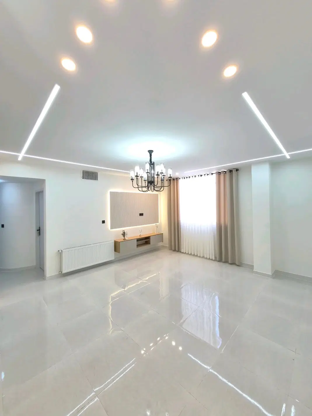 ۷۵متر آسانسور پارکینگ_ سالن پنجره خور