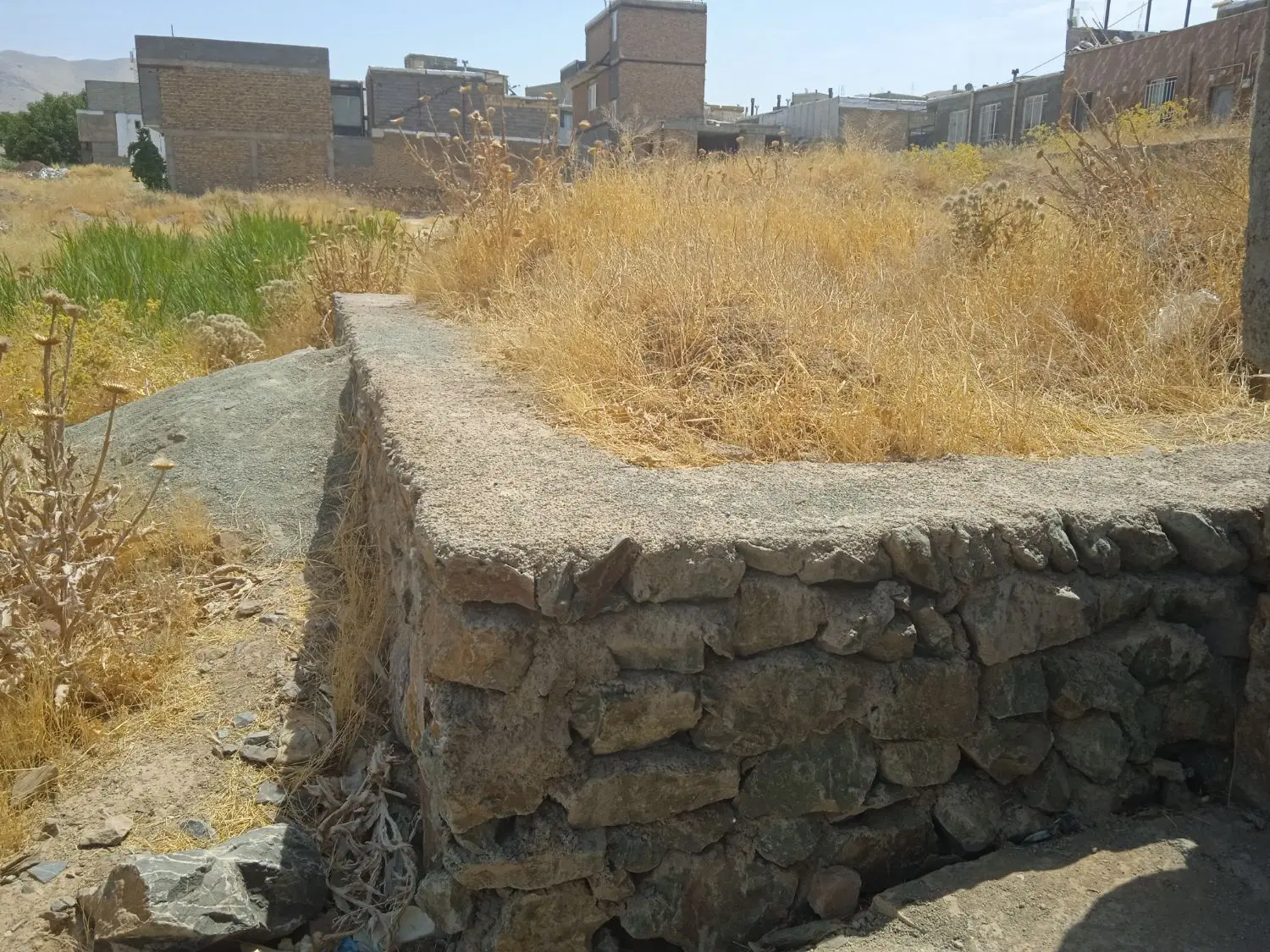 زمین 80متر جواز ونقشه