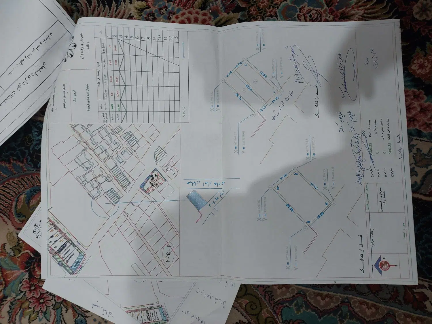 زمین مسکونی در به حیاط
