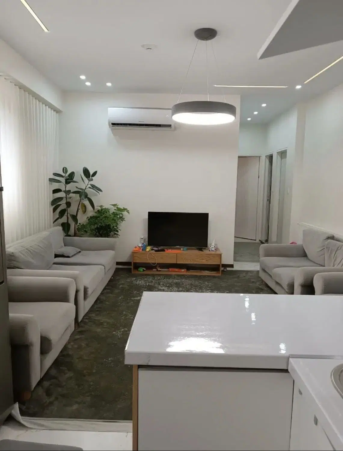 رهن آپارتمان ۵۸ متری فول دو خوابه