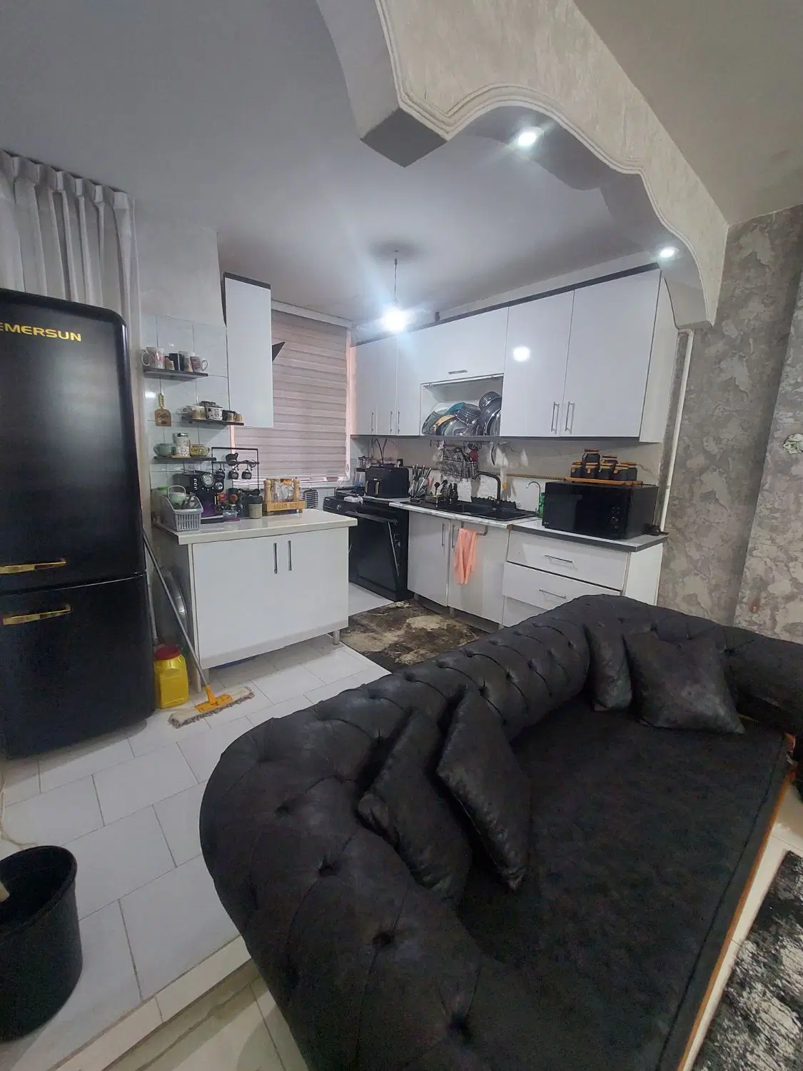 ۵۵ متر فول امکانات وبازسازی‌شده از دستش نده