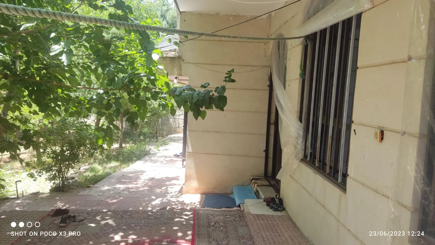 رهن اجاره خانه 70متری در باغ 450متری دشت مشاء