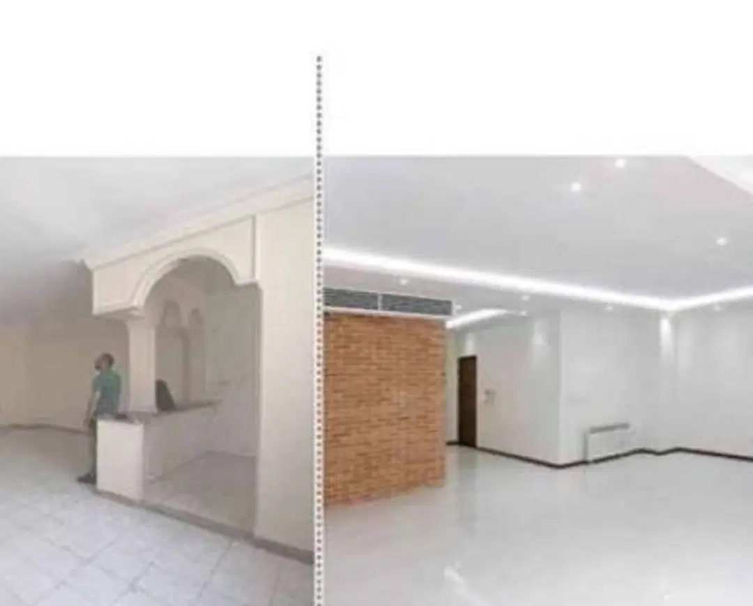 طبقه همکف آپارتمان ۷۰ متری پنجتن