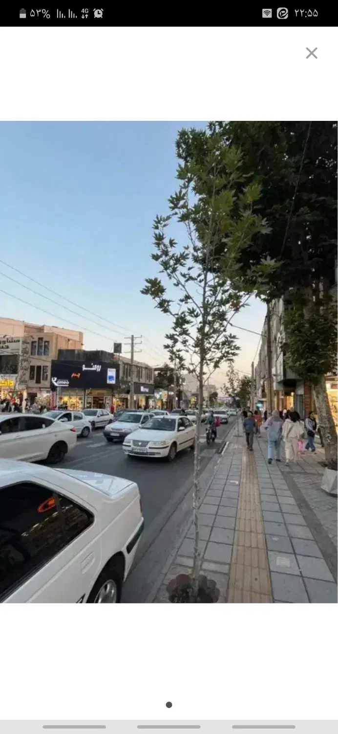 مغازه ۵۰ متر بهر خیابان اصلی