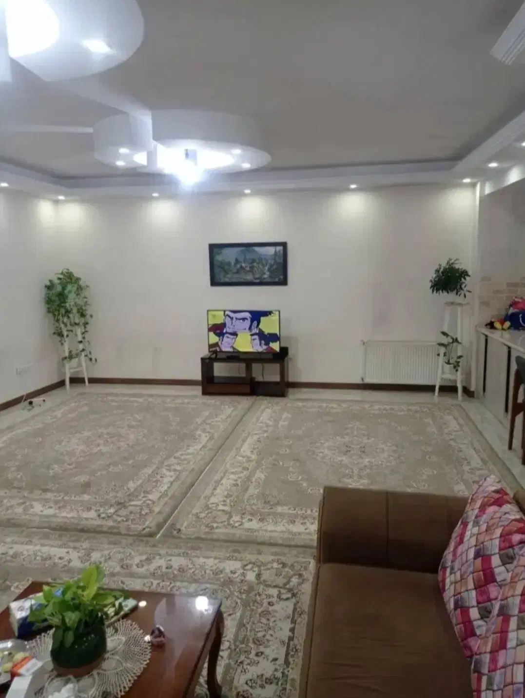 ۷۷متر_پاسیو اختصاصی_سالن مربع_فایل استثنایی