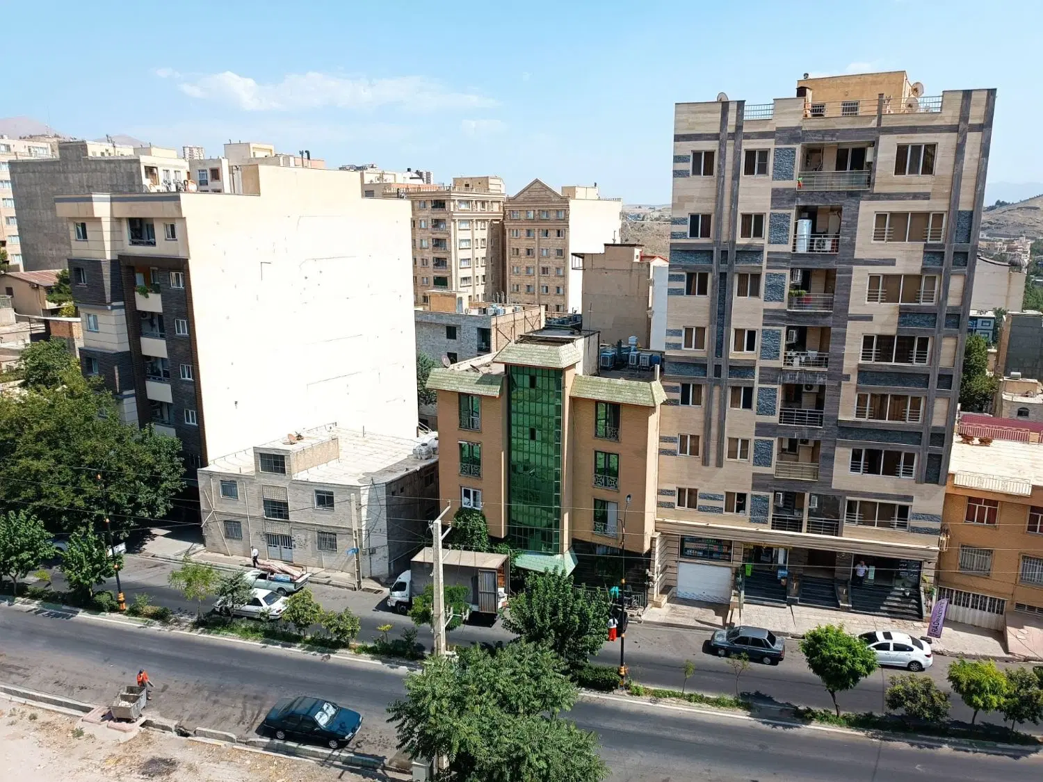 75متر حیاط دار