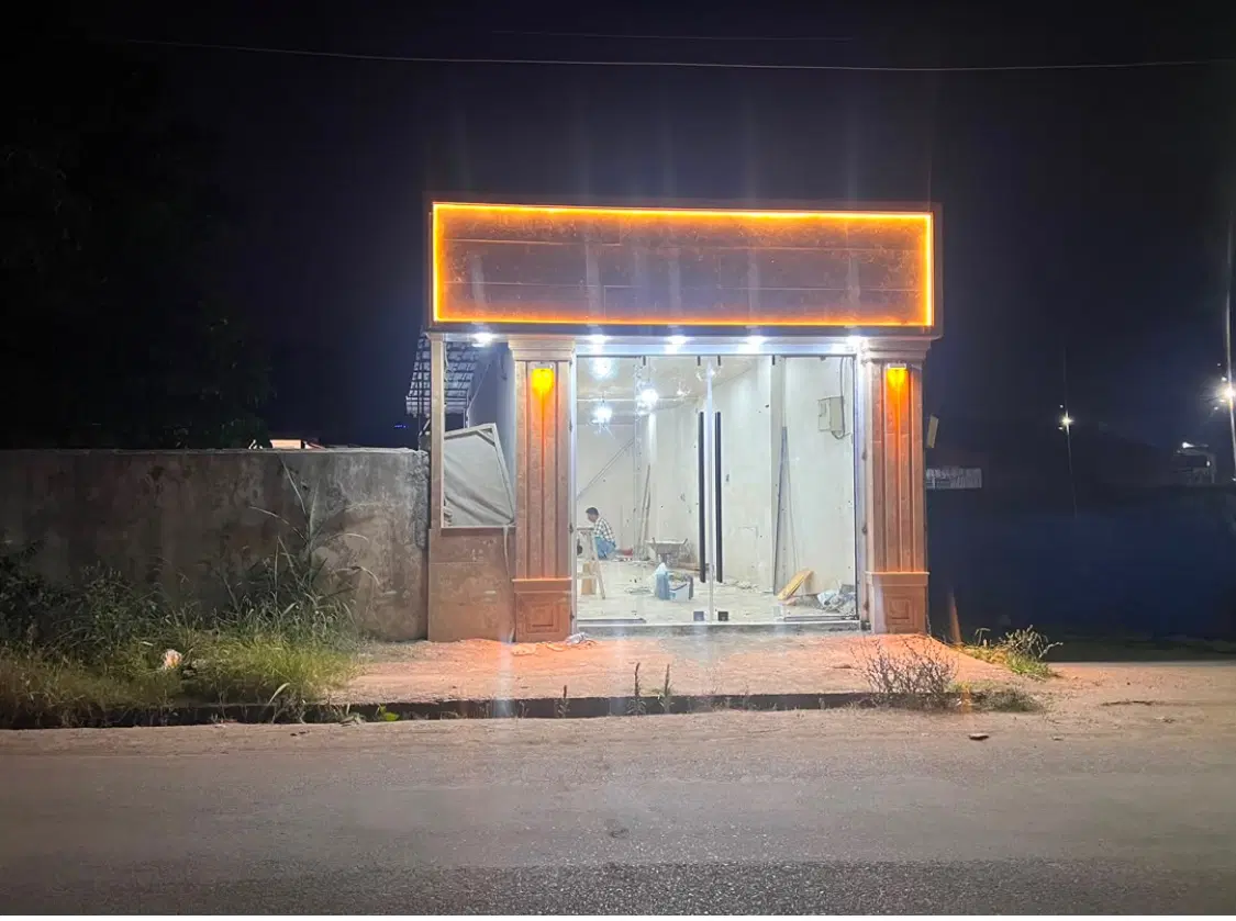 اجاره مغازه وباغ مجاور