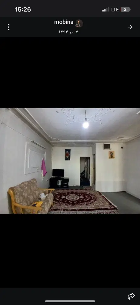 62متر طبقه دوم بوستانها