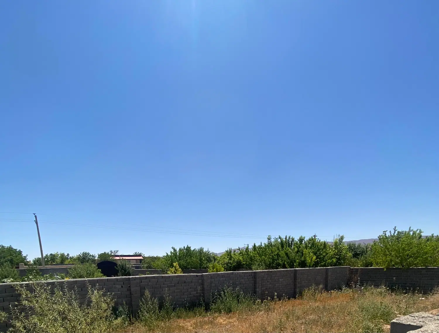 زمین باغی دماوند