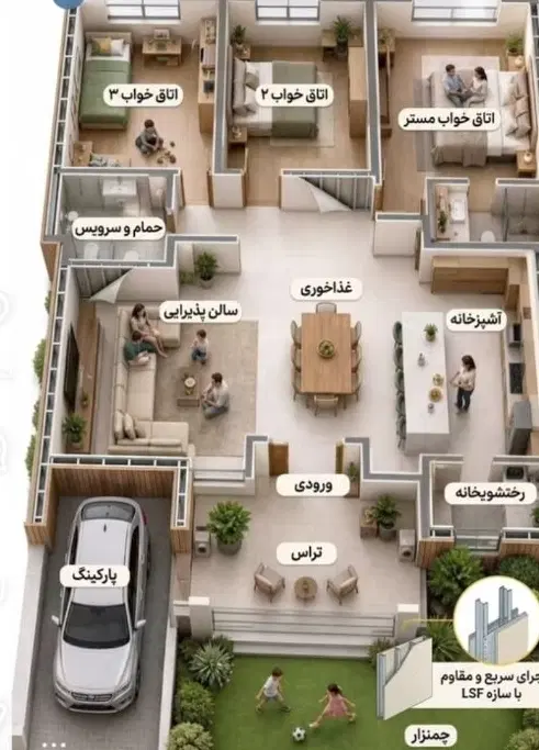 منزل 82متری نوساز