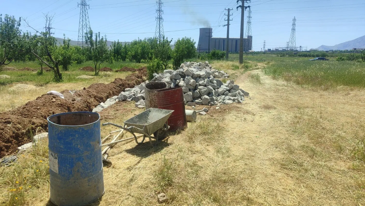 زمین مناسب احداث باغ