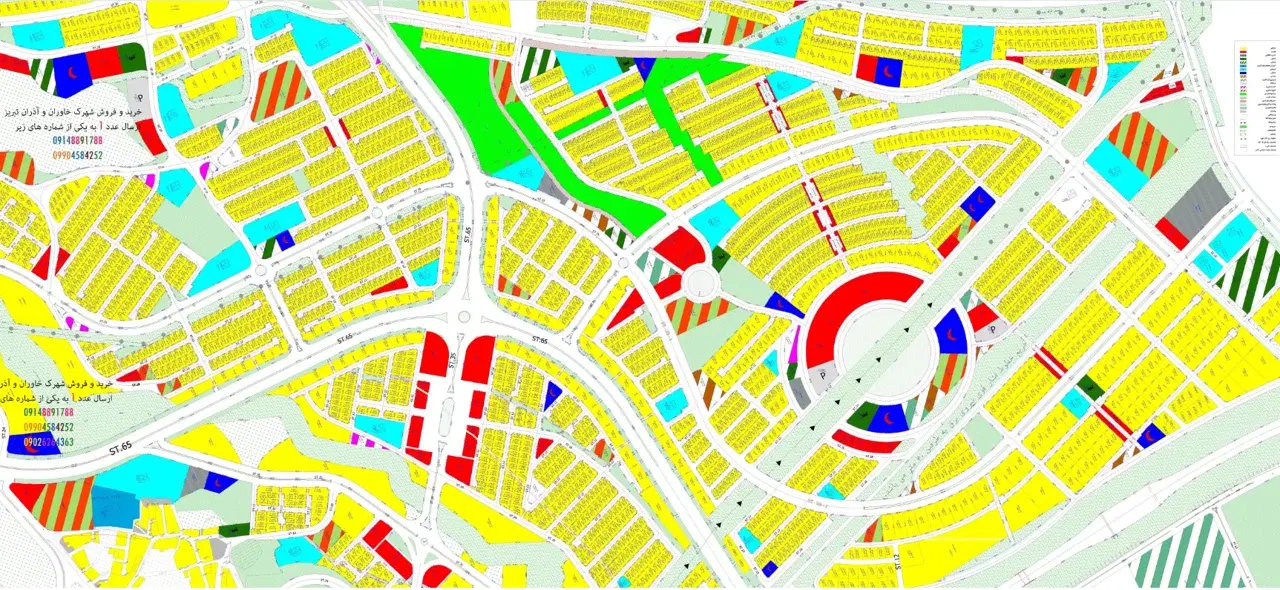فروش قطعه تجاری در خاوران تبریز