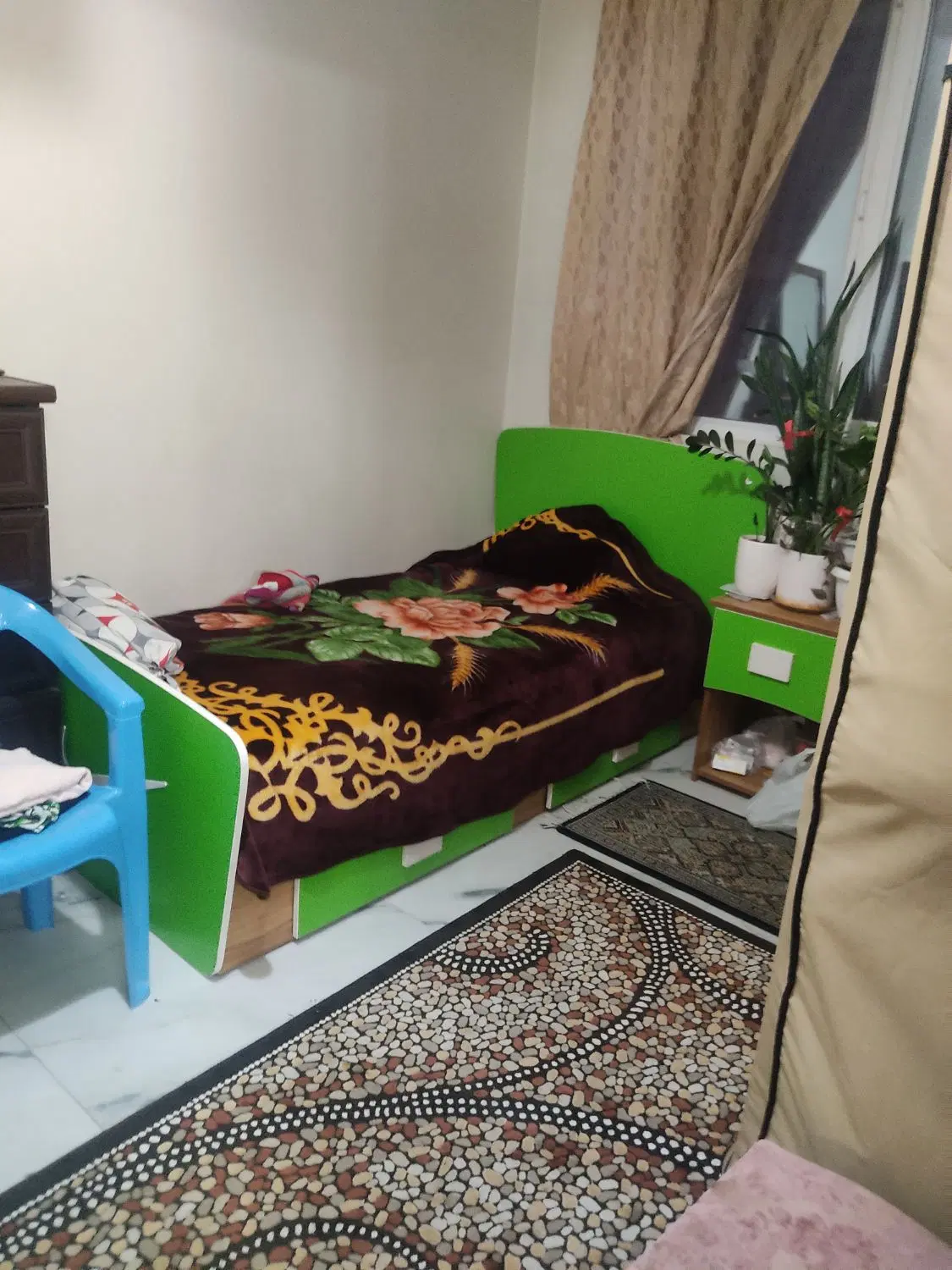 56متر ی یکخواب نقشه