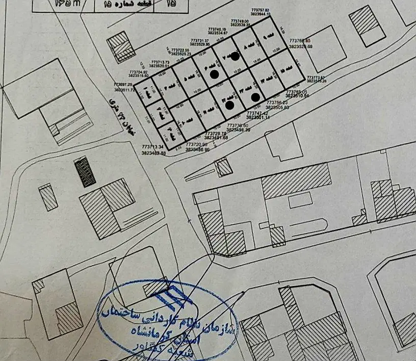 زمین شهرک صنعتی (کارگاهی)